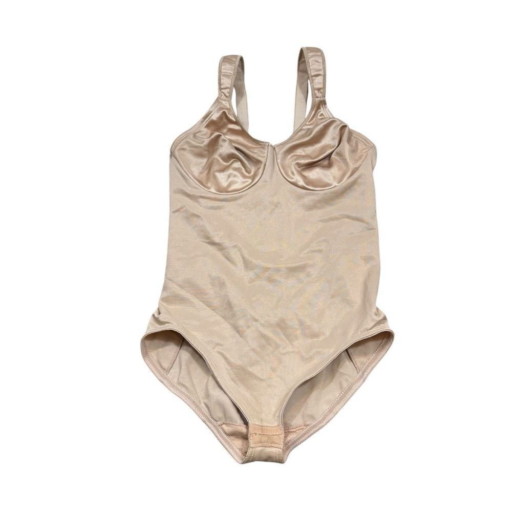 Ladies MiracleSuit Brand Shaping Bodysuit Beige Size 38B